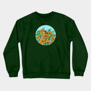 California Poppies Crewneck Sweatshirt